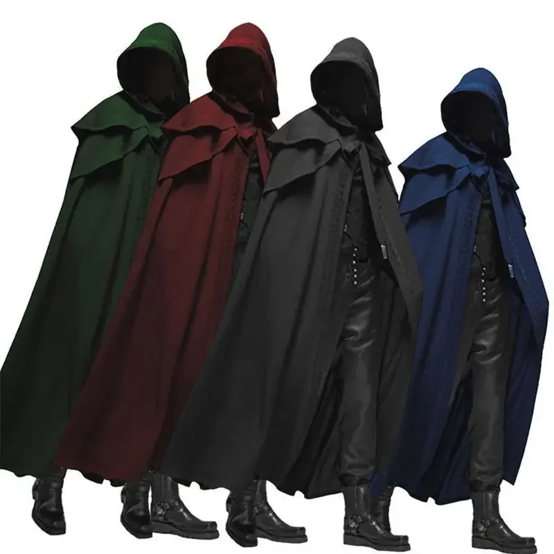 Winter Clothing Stores - Men Monk Cosplay Outfit Medieval Vintage