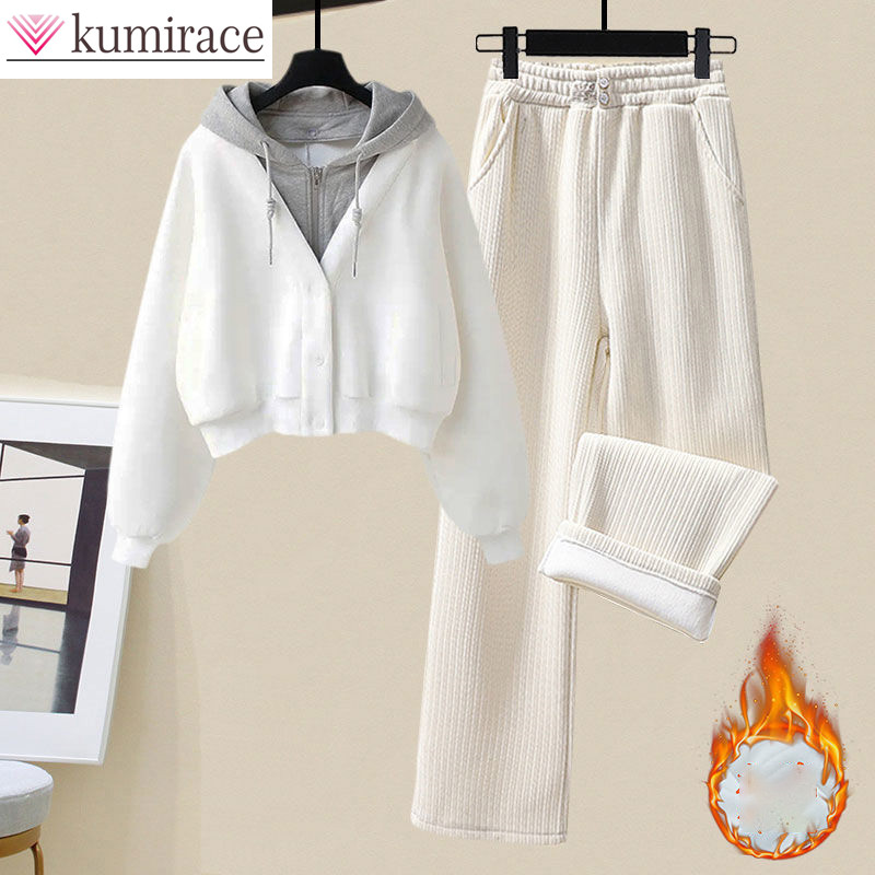 Plush and Thickened Hoodie Jac - đánh giá và giá Winter Clothing Sales
