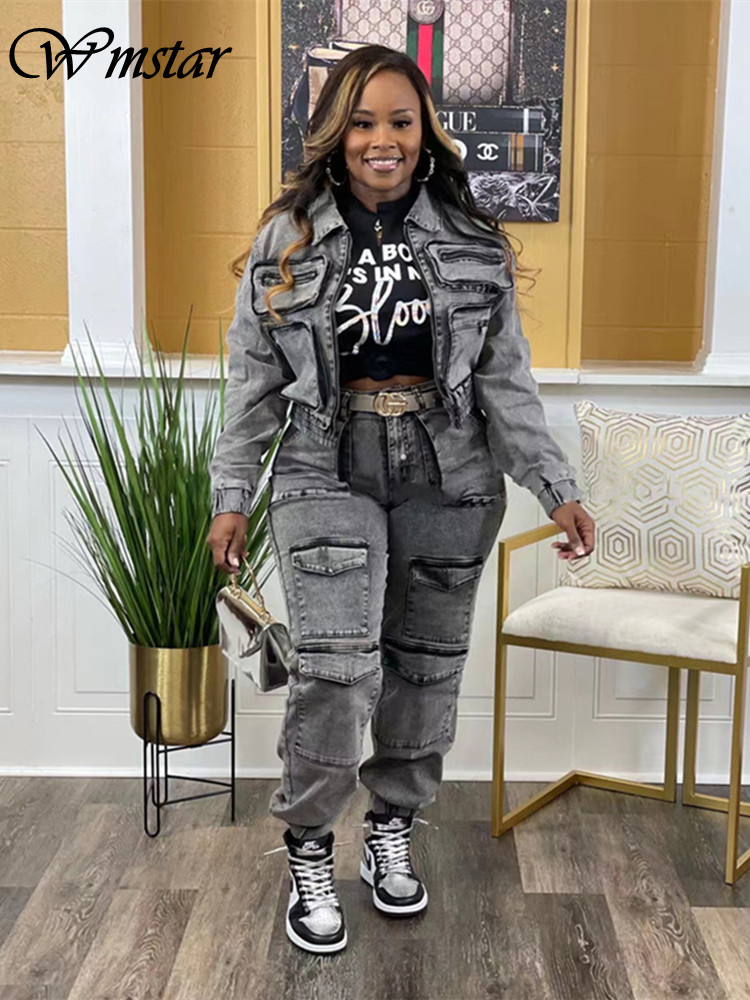 Wmstar Denim Two Piece Set Wom - đánh giá và giá Winter Clothing Sales