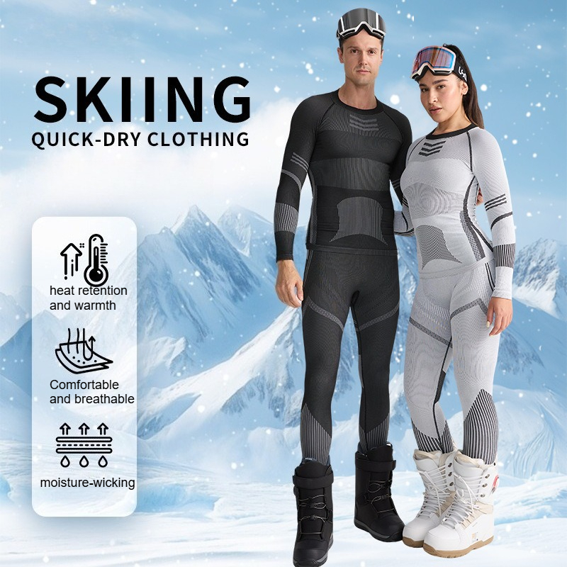 Ski Base Layer Set Men Women T - đánh giá và giá Thermal Base Layer