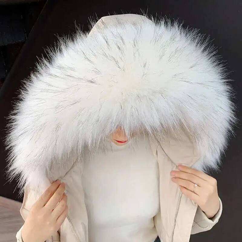 Có Thể Tháo Rời Giả Cổ Lông Th - đánh giá và giá Winter Clothing Stores