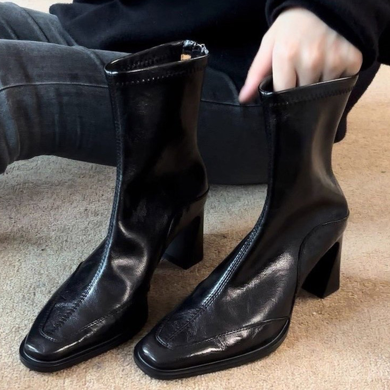 High Heels Women’s Ankle Boots - đánh giá và giá Winter Clothing For Woman