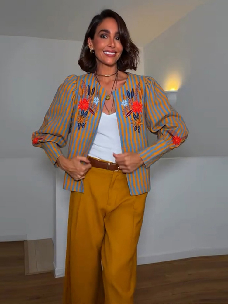 2026 Early Autumn Striped Flow - đánh giá và giá Winter Clothing For Woman