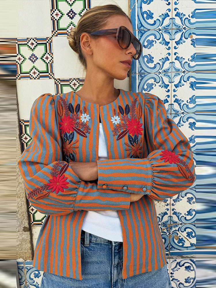 2026 Early Autumn Striped Flow - đánh giá và giá Winter Clothing For Woman