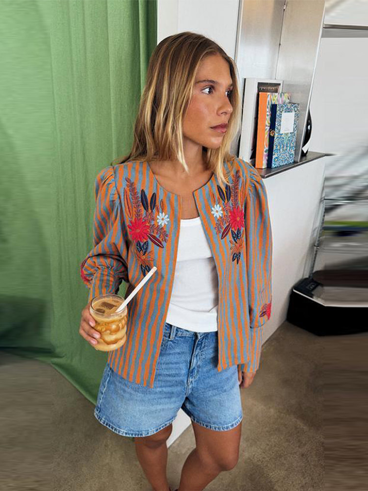 2026 Early Autumn Striped Flow - đánh giá và giá Winter Clothing For Woman