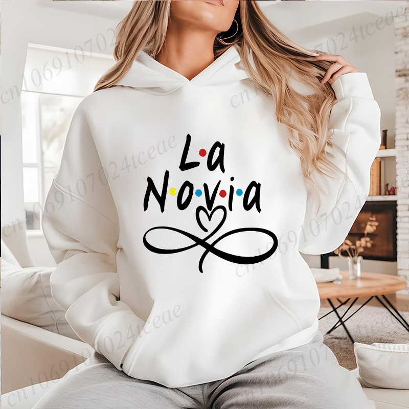 La Novia Graphic Hoodie for No - đánh giá và giá Winter Clothing In Spanish